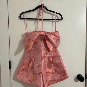 Buddy Love Pink Floral Romper